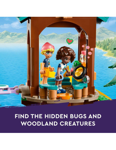 LEGO Friends Campamento Aventura Casa en Árbol 42631 - 5 Mini Muñecas
