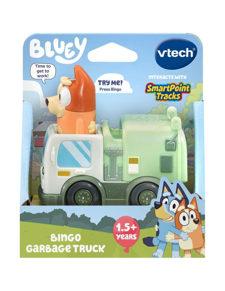 Camión de Basura VTech Bluey Bingo - Juguete Interactivo Camión de Basura VTech Bluey Bingo - Juguete Interactivo
