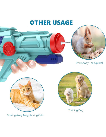 Pistolas de Agua Ancesfun 4 PCS - 54 cm, Alta Capacidad Pistolas de Agua Ancesfun 4 PCS - 54 cm, Alta Capacidad