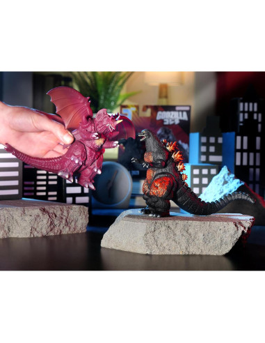 Figura de Vinilo Blando Godzilla Ardiente Bandai Namco 12.7cm