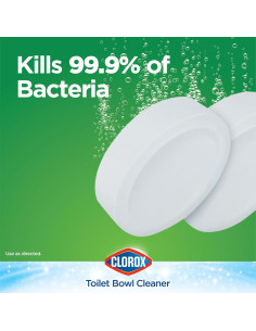 Tabletas de Inodoro Clorox Ultra Clean 2 Unidades 204 Gramos 2