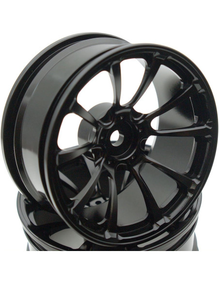 Neumáticos de Drift RC 1/10 TxXrcss Aluminio 52mm 4Pcs Negro Neumáticos de Drift RC 1/10 TxXrcss Aluminio 52mm 4Pcs Negro