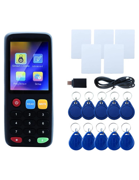 Lector y Escritor RFID Tqsbeyah X7 con Pantalla TFT 2.8" Lector y Escritor RFID Tqsbeyah X7 con Pantalla TFT 2.8"