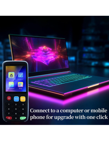 Lector y Escritor RFID Tqsbeyah X7 con Pantalla TFT 2.8"