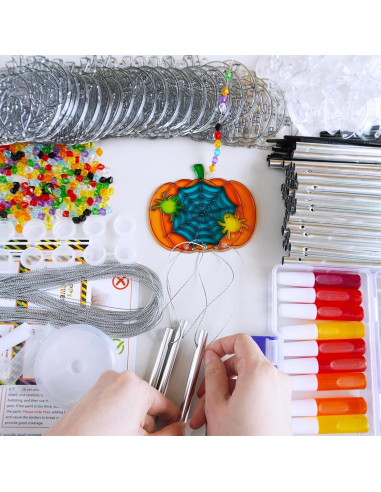 Kits de Manualidades Halloween Winlyn 24 Sets Atrapa Rayos