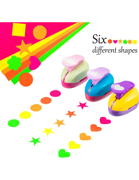 Troqueles de Papel CHENGU 16 Pcs para Manualidades DIY 2.54 cm Troqueles de Papel CHENGU 16 Pcs para Manualidades DIY 2.54 cm