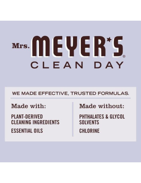 Limpiador de Baños Mrs. Meyer's 6x Lavanda 1L Biodegradable Limpiador de Baños Mrs. Meyer's 6x Lavanda 1L Biodegradable