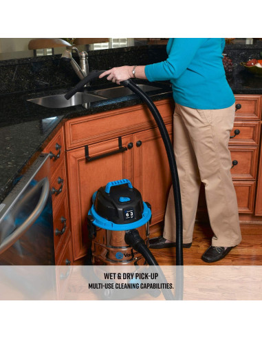Aspiradora Húmeda/Seca Vacmaster VQ607SFD 6 Galones 3 HP
