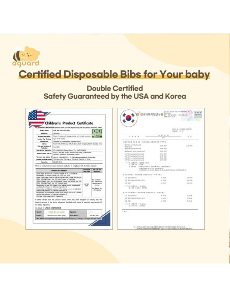 Baberos Desechables AGUARD para Bebés - Higiénicos y Ajustables Baberos Desechables AGUARD para Bebés - Higiénicos y Ajustables