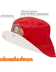 Gorra de Cubo Paw Patrol Nickelodeon para Niños 4-7 Años 2