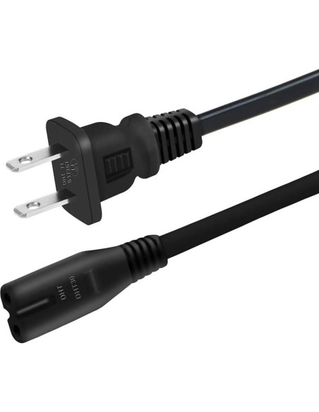 Cable de Alimentación AC 1.83m KONKIN BOO para JVC DR-MV99BU Cable de Alimentación AC 1.83m KONKIN BOO para JVC DR-MV99BU