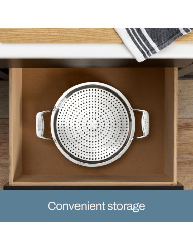 Sauteuse All-Clad D5 Acero Inoxidable 4L con Protector