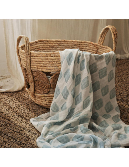 Mantas de Muselina Gllquen 4-Pack 90x100 cm Transpirables Mantas de Muselina Gllquen 4-Pack 90x100 cm Transpirables
