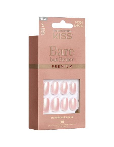 Uñas Postizas KISS imPRESS Francesas Neutro Claro 30 Uñas Uñas Postizas KISS imPRESS Francesas Neutro Claro 30 Uñas