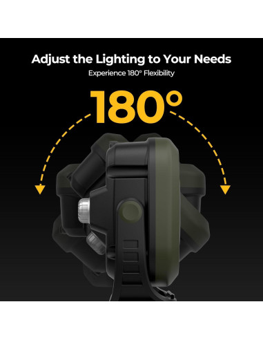 Luz de Trabajo Recargable BougeRV AL05 PRO 1500LM LED Magnética