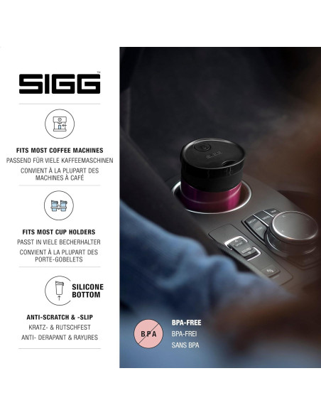 Taza de Café Aislada SIGG Berry 0.27L Acero Inoxidable Taza de Café Aislada SIGG Berry 0.27L Acero Inoxidable