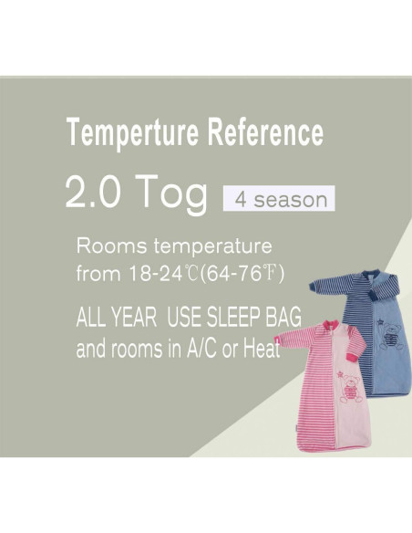 Saco de dormir para bebés bloomSTAR TOG 2.0 9-24M algodón Saco de dormir para bebés bloomSTAR TOG 2.0 9-24M algodón