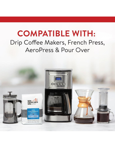Café San Francisco Bay 100% Colombiano Molido 793g Tostado Medio