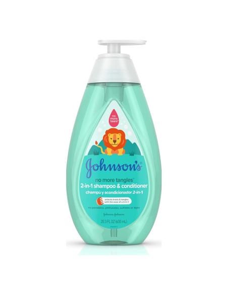 Champú y Acondicionador 2 en 1 Johnson 600 ml Sin Lagrimas Champú y Acondicionador 2 en 1 Johnson 600 ml Sin Lagrimas