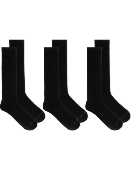 Calcetines de Compresión Dr. Scholl's para Hombre - 3 Pares Negros Calcetines de Compresión Dr. Scholl's para Hombre - 3 Pares Negros