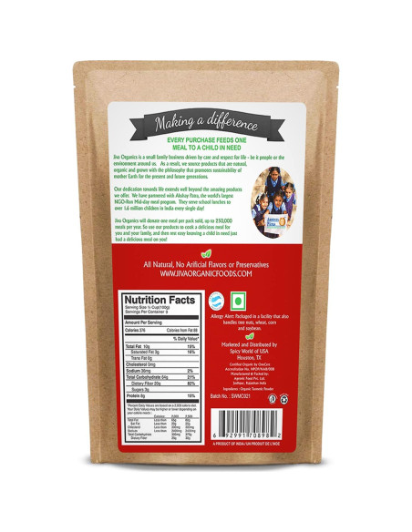 Polvo de Cúrcuma Orgánica Jiva 900g - Alto Contenido de Curcumina Polvo de Cúrcuma Orgánica Jiva 900g - Alto Contenido de Curcumina