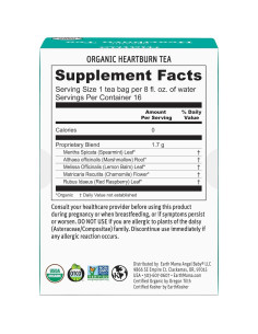 Té Orgánico para la Acidez Earth Mama | 96 Bolsitas Calmantes 2
