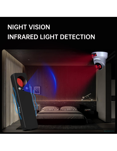 Detector de Cámaras Ocultas KILLOVE K5 Pro - Protección Privacidad