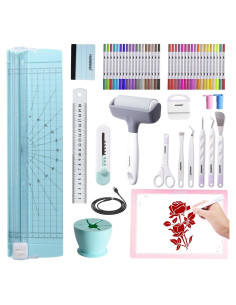 Juego de Herramientas de Manualidades HAWERSI 52 Piezas