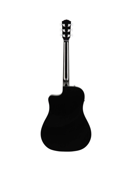 Guitarra Acústica-Eléctrica Fender CD-60SCE Negra con Accesorios Guitarra Acústica-Eléctrica Fender CD-60SCE Negra con Accesorios