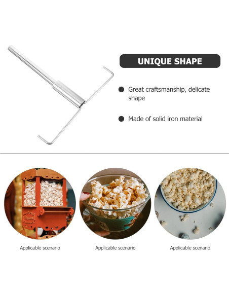 DOITOOL Varilla de Revolver para Máquina de Palomitas de Maíz DOITOOL Varilla de Revolver para Máquina de Palomitas de Maíz