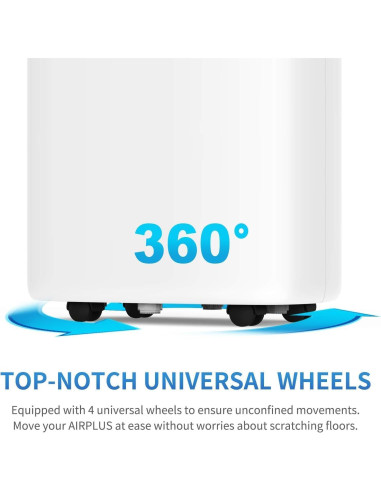 Deshumidificador AIRPLUS 30 Pints para 1397 m - Blanco