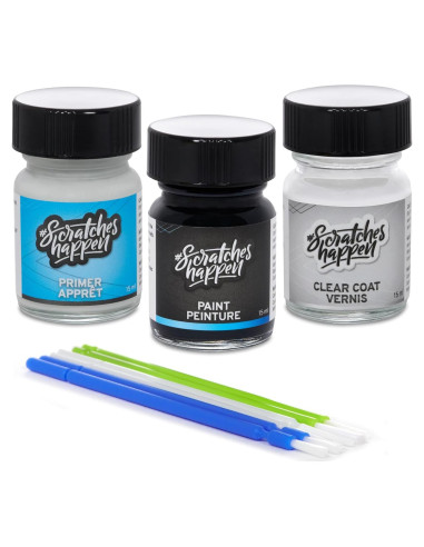Kit de Pintura de Retoque ScratchesHappen Blanco Cotillion 44ml