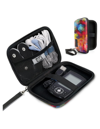 Estuche de Viaje USA GEAR para Estimulador TENS - 14x9 cm