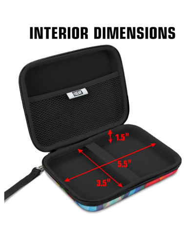 Estuche de Viaje USA GEAR para Estimulador TENS - 14x9 cm