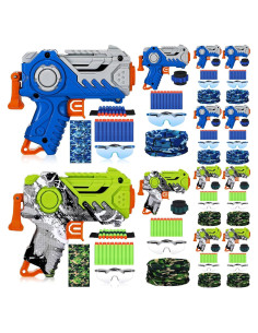 Kit Táctico de Fiesta Nerf Seenelling - 12 Juguetes + 120 Balas