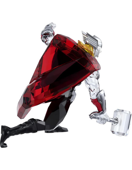 Figurita de Cristal Swarovski Marvel Thor 10.8x13.3 cm Figurita de Cristal Swarovski Marvel Thor 10.8x13.3 cm