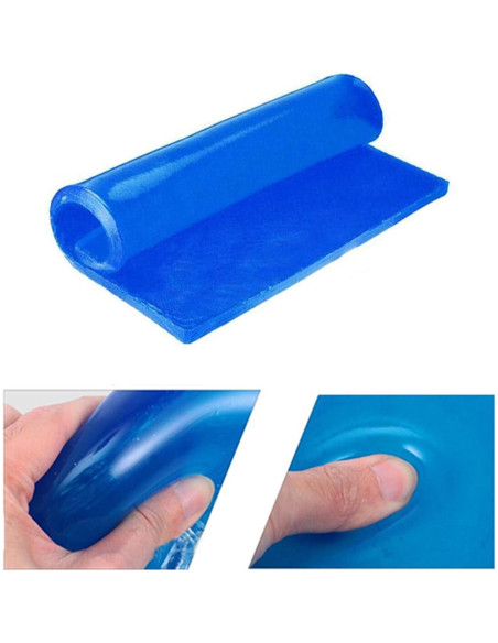Almohadilla de Gel para Asiento de Motocicleta Lisyline 25x25cm Almohadilla de Gel para Asiento de Motocicleta Lisyline 25x25cm