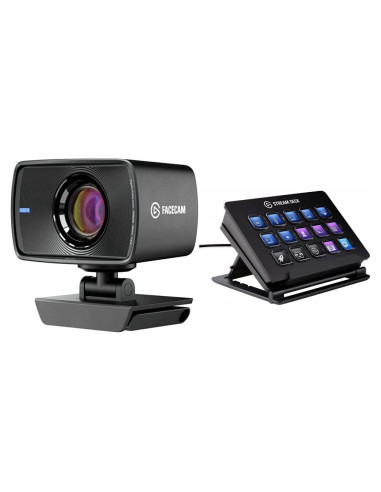 Paquete Elgato Stream Deck y Facecam FHD 1080p60