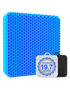 Cojín de Gel XXL XSIUYU 50x50 cm Alivio Dolor Espalda