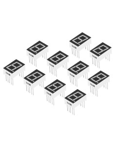 Tubo Digital LED PATIKIL 10 Piezas 7 Segmentos Azul 3.3V