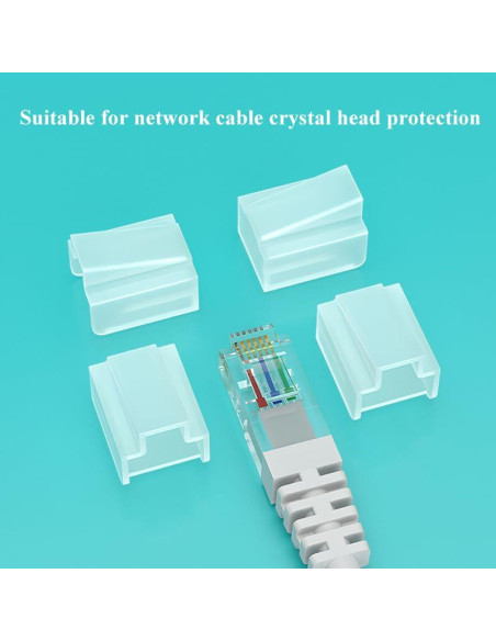 36 Conectores RJ45 Tapa de Polvo Protector PoParttg 36 Conectores RJ45 Tapa de Polvo Protector PoParttg