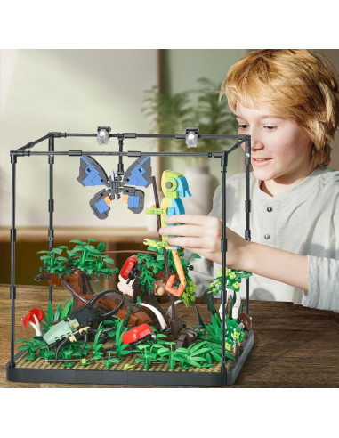 Juego de Construcción de Insectos XITALAXU 1358 Piezas 8+