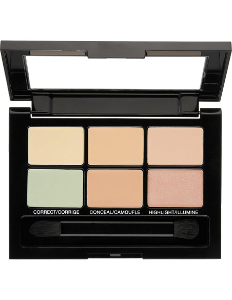 Kit de Corrección de Color Maybelline Facestudio Claro 5.97 g Kit de Corrección de Color Maybelline Facestudio Claro 5.97 g