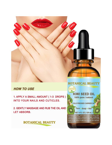 Aceite de Semilla de Kiwi 100% Puro Belleza Botánica 118 ml