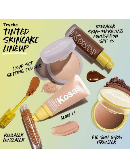 Bronceador Kosas Sun Show Glowy Warmth - Color Olas - Vegano Bronceador Kosas Sun Show Glowy Warmth - Color Olas - Vegano