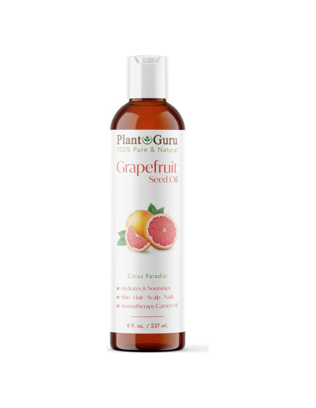 Aceite de Semilla de Pomelo 236 ml Prensado en Frío 100% Puro Aceite de Semilla de Pomelo 236 ml Prensado en Frío 100% Puro