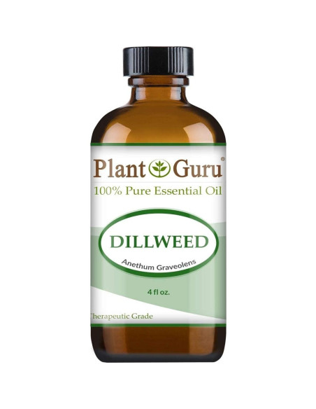 Aceite Esencial de Eneldo 118 ml Plant Guru 100% Puro Terapéutico Aceite Esencial de Eneldo 118 ml Plant Guru 100% Puro Terapéutico
