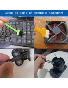 Kit de 22 Cepillos de Limpieza CRAFNEW para Teclados y Más 2
