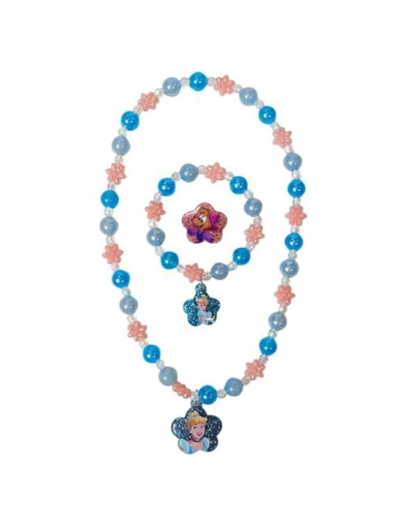 Conjunto de Joyería LUV HER Disney 3 Piezas para Niñas Conjunto de Joyería LUV HER Disney 3 Piezas para Niñas