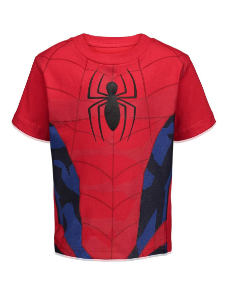 Camisetas de Pullover Marvel Spider-Man 4 Pack Niños Camisetas de Pullover Marvel Spider-Man 4 Pack Niños